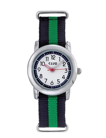 Club Time  mat sølv Quartz Pige ur, model A56528-4S0A